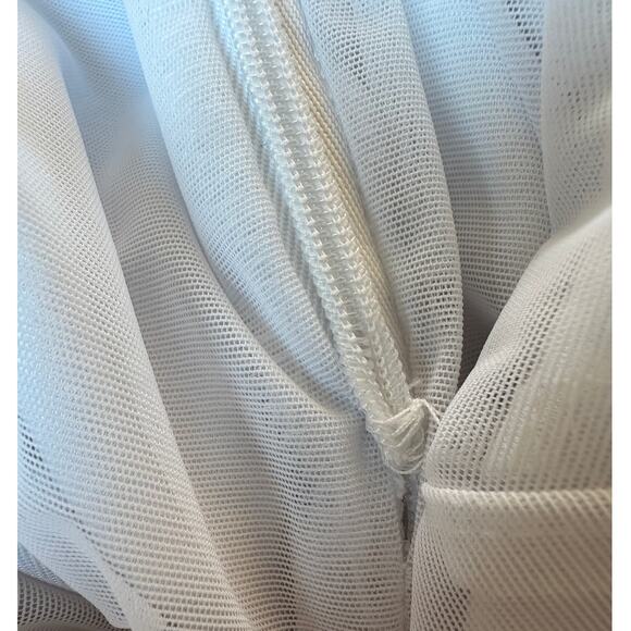 NBD White Mini Slip Dress XS Cocktail Bodycon Bride Graduation Revolve $168 NEW - Picture 9 of 9